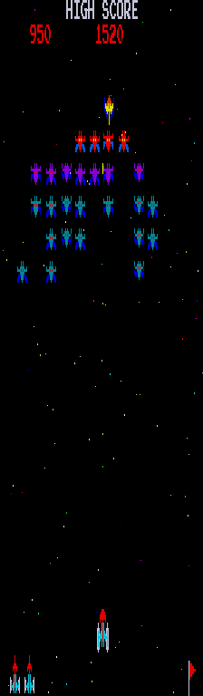 Galaxian (Namco set 1) Screenshot 1